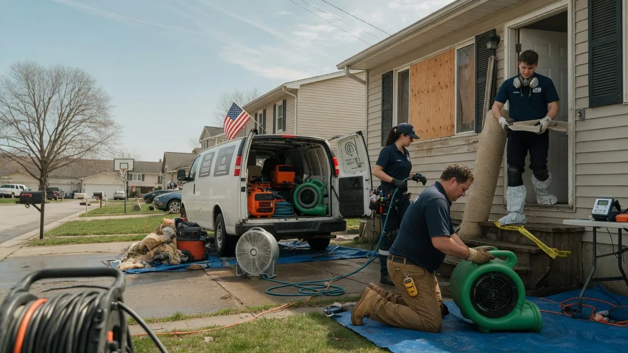 Water Damage Restoration in Washington, IA near me
